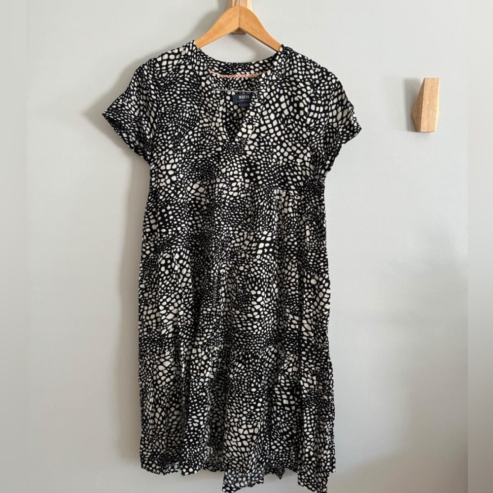 Anthropologie Maeve Babydoll style midi dress S